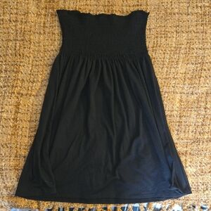 Derek Heart Black Strapless Dress